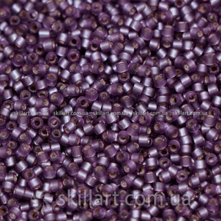 Бисер DB-695 Miyuki Delica Beads 11/0 (блестящий, темно-сиреневый)